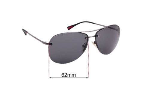 Replacement Sunglass Lenses Compatible with Prada SPS50R 